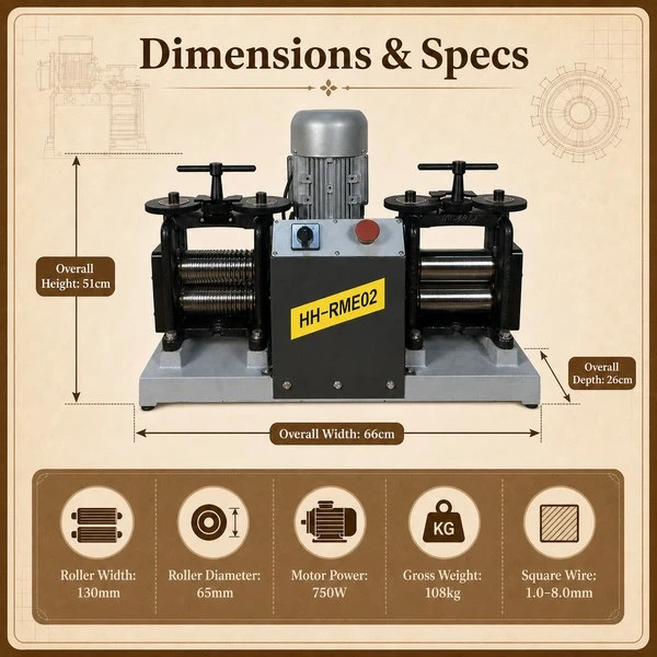 electric-double-combination-rolling-mill-dimensions-specifications